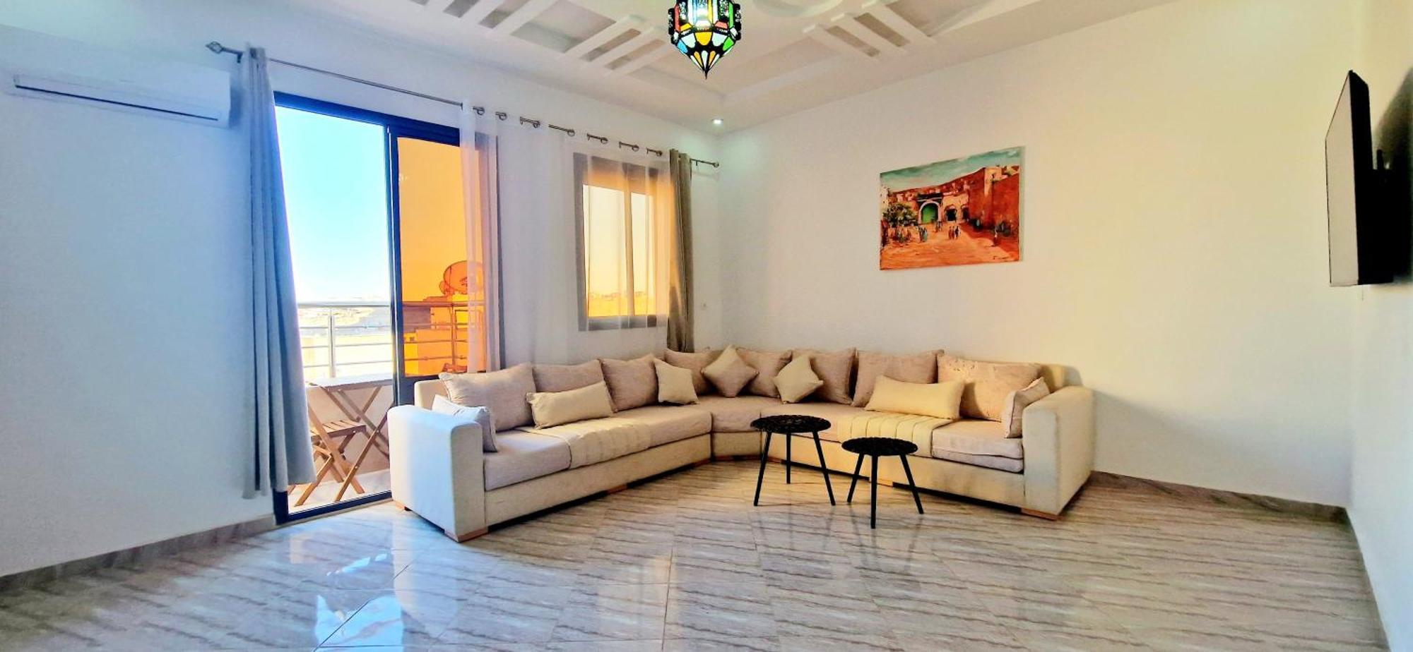 Beach Appartment Close To Marina 105 Sqm Agadir Buitenkant foto